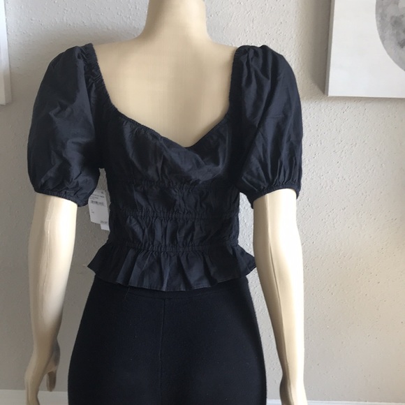 ABOUND Black Crop Top Size S - Picture 6 of 7